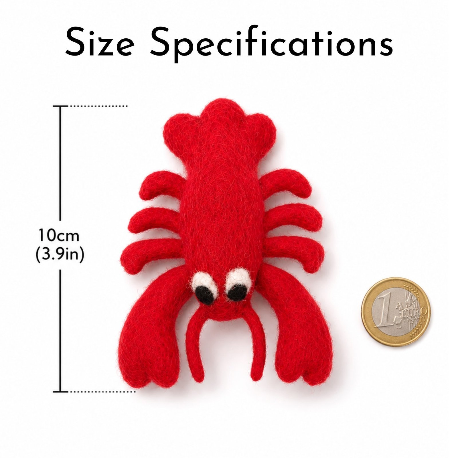 Felt Lobster Cat Toy - Image 3