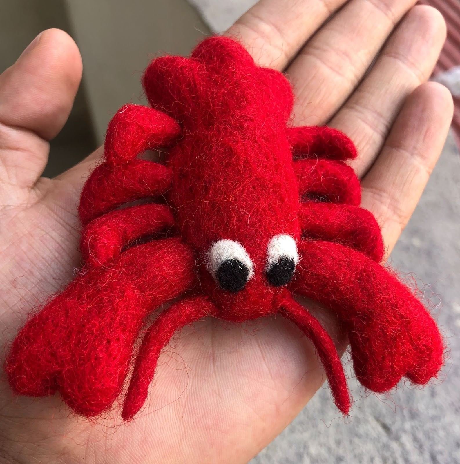 Felt Lobster Cat Toy - Image 4