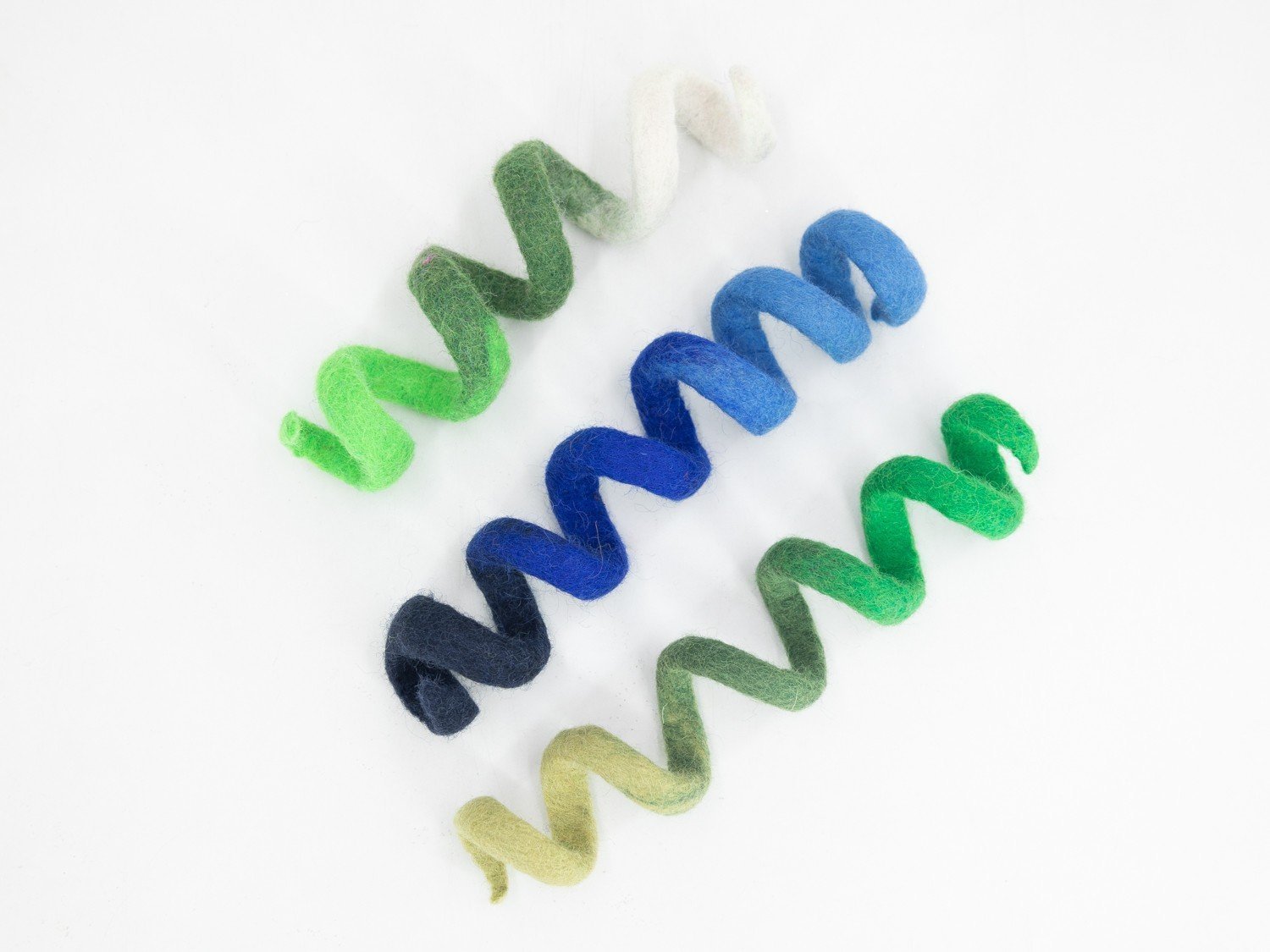 Spiral Felt Fetch Toy - Image 2